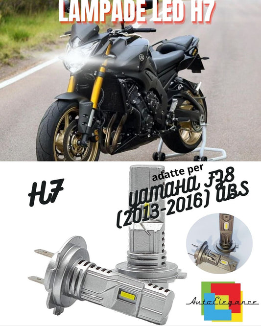 ✨H7 6000K CANBUS 3000 LM LED BULB FOR LOW BEAM YAMAHA FZ8 ABS 2 Pieces✨