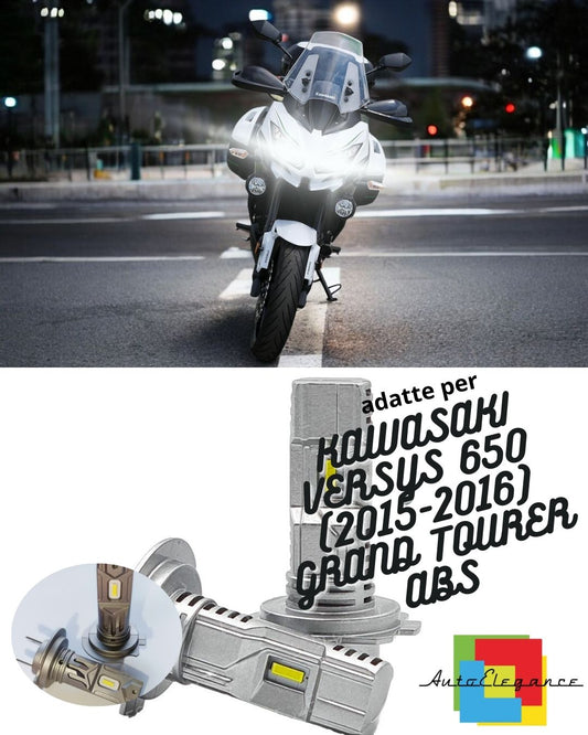 😎H7 LED LOW BEAM LAMP KAWASAKI VERSYS 650 GRAND TOURER ABS 2 Pieces😎 