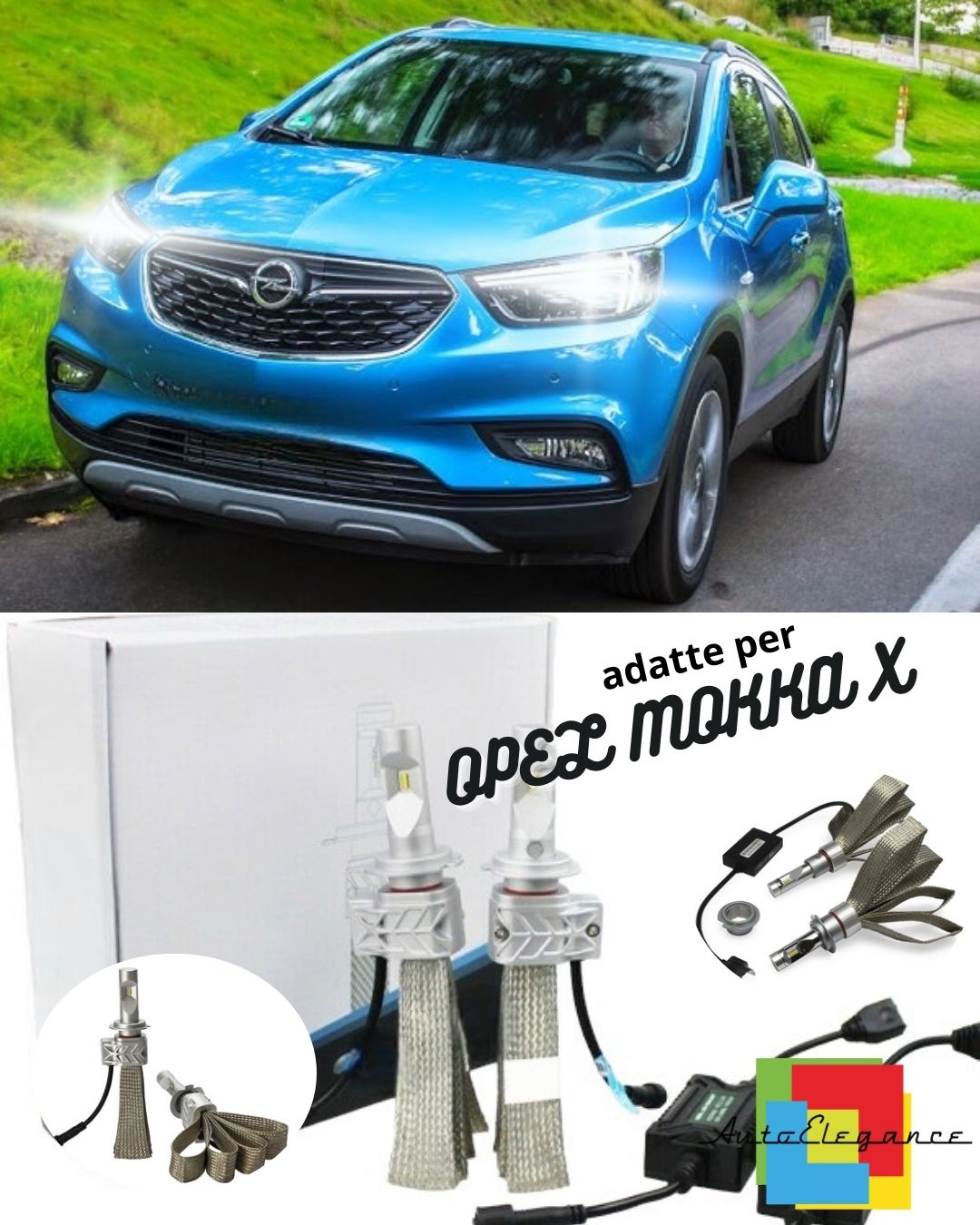 ⭐LED KIT H7 6500K FULL CANBUS 8000 LUMEN LED LAMPS FOR OPEL MOKKA 