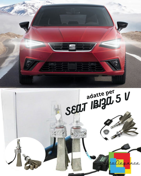 😍KIT LED H7 6500K FULL CANBUS 8000 LUMEN LED LAMPS FOR SEAT IBIZA 5 V😍 