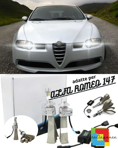 💯KIT LED H7 6500K FULL CANBUS 8000 LUMEN LED LAMPS FOR ALFA ROMEO 147💯 