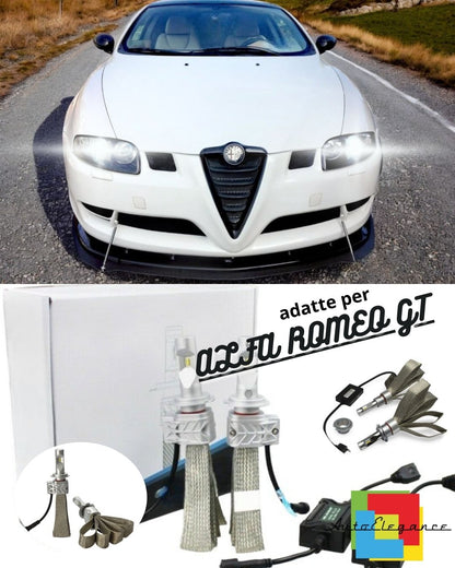 😍KIT LED H7 6500K FULL CANBUS 8000 LUMEN LED LAMPS FOR ALFA ROMEO GT😍 