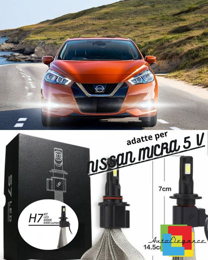 ⭐LED HEADLIGHT CONVERSION FOR NISSAN MICRA 5V FOG LIGHTS⭐ 