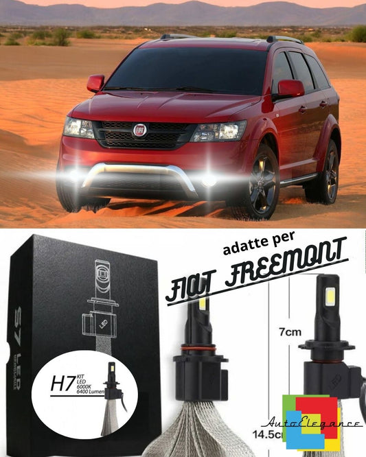 ❤️FULL LED HEADLIGHT KIT H11 AND PSX24W FOR FIAT FREEMONT FOG LIGHTS❤️ 