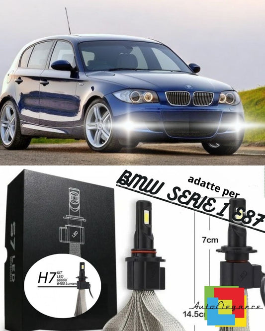✨FULL LED KIT BMW SERIES 1 E87 H11 FOG LIGHTS CANBUS 6400 LUMEN 6000K✨ 