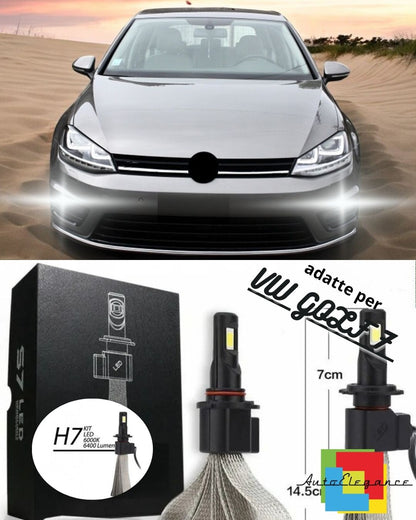 🔥FULL LED KIT VW ​​GOLF 7 RESTYLING LOW BEAM HIGH BEAM FOG LIGHTS 6000K🔥 