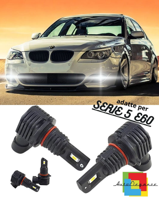 🤍COPPIA LAMPADE FENDINEBBIA HB4 LED CANBUS BMW SERIE 5 E60 E61🤍