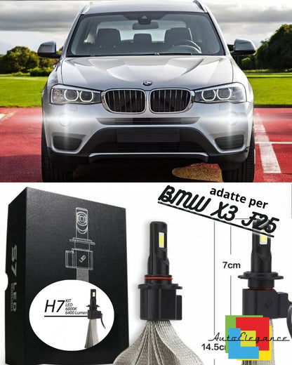 💥FULL LED KIT BMW X3 F25 H11 FOG LIGHTS CANBUS 6400 LUMEN 6000K💥 