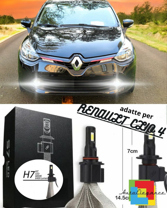 😍PAIR OF FOG LIGHTS H11 LED 6400 LUMEN CANBUS RENAULT CLIO 4 IV 6000K😍 