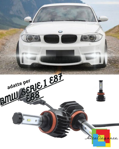 🤍H11 LED KIT 6000K CANBUS XENON 9800 LM FOG LIGHT BMW 1 SERIES E87 E88🤍 
