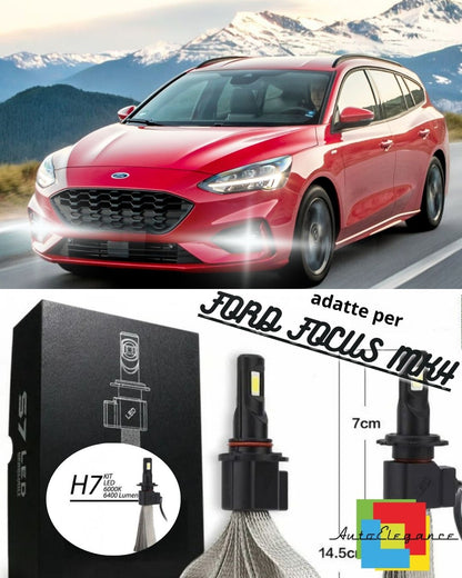 ❤️FULL LED KIT FORD FOCUS MK4 H8 FOG LAMPS CANBUS 6400L 6000K❤️ 