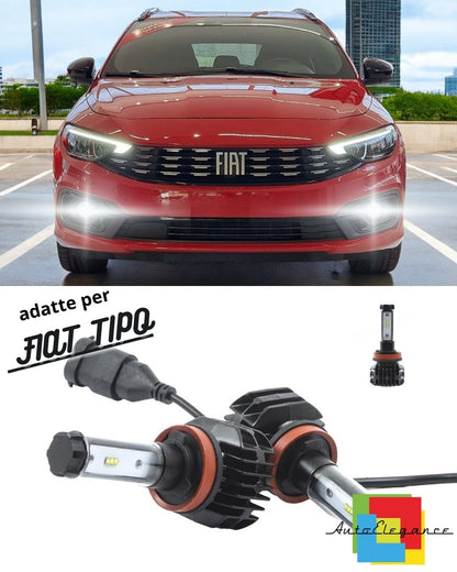 ❤️H11 LED KIT 6000K CANBUS XENON 9800 LM LUMEN FOG LIGHT FIAT TIPO❤️ 