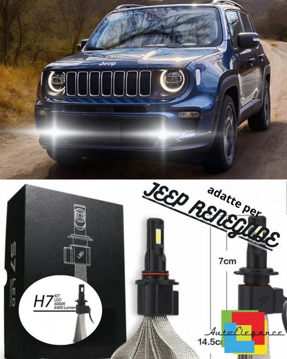 💯FULL LED KIT JEEP RENEGADE MY2019 LOW BEAM HIGH BEAM DRL FOG LIGHTS💯 