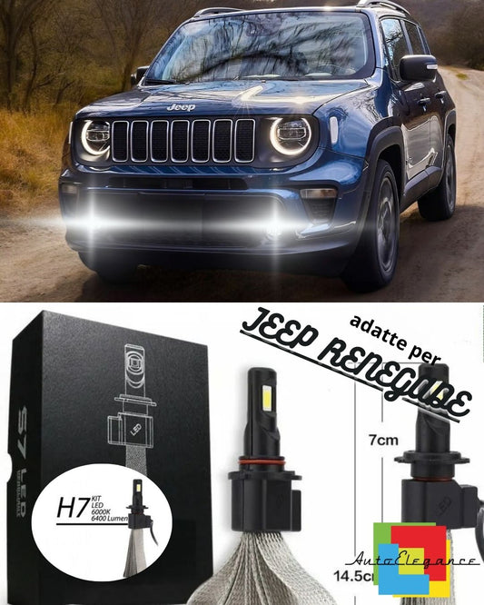 💯FULL LED KIT JEEP RENEGADE MY2019 LOW BEAM HIGH BEAM DRL FOG LIGHTS💯 