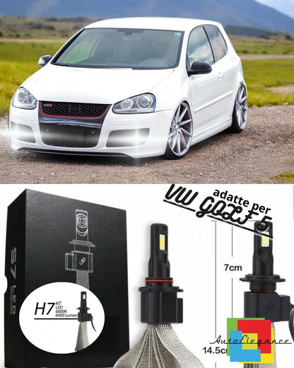 🔥FULL LED KIT VW ​​GOLF 5V HB4 FOG LIGHTS CANBUS 6400 LUMEN🔥 