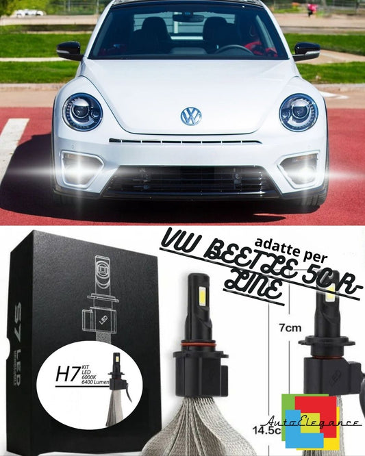 💥FULL LED KIT HB4 VW BEETLE 5C R-LINE 6000K CANBUS 6400 LUMEN FOG LIGHTS💥 