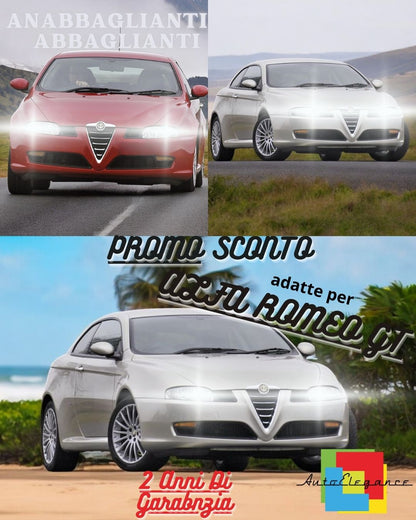 😍ALFA ROMEO GT FULL LED HEADLIGHT KIT LOW BEAM HIGH BEAM AND POSITION LIGHTS😍 