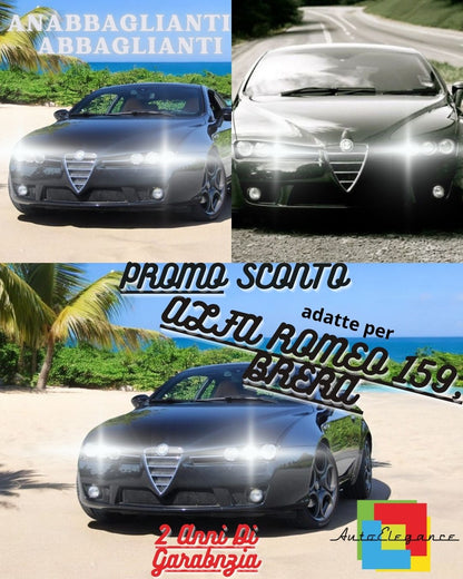 ❤️ALFA ROMEO 159 LED KIT, BRERA LOW BEAM HIGH BEAM LED LIGHTS 6000K❤️ 
