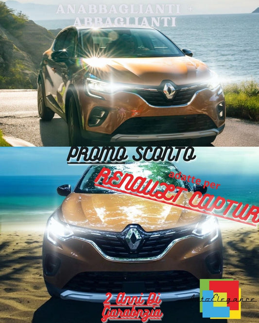 ✨FULL LED HEADLIGHT KIT RENAULT CAPTUR LOW BEAM HIGH BEAM AND POSITION LIGHTS✨ 
