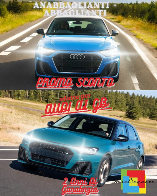 💙AUDI A1 GB MY 2019 LED HEADLIGHT KIT LOW BEAM + HIGH BEAM + CANBUS DAYTIME LIGHT💙 