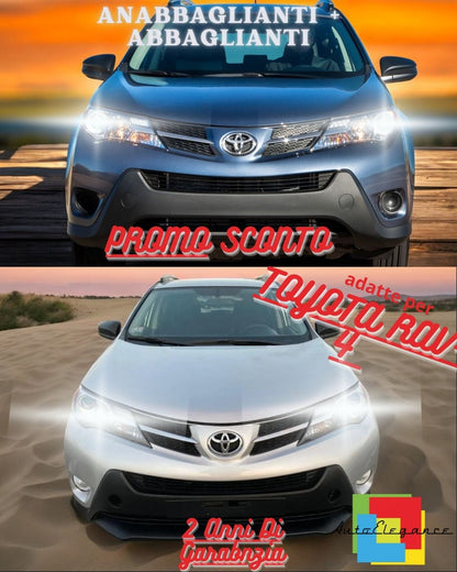 😍FULL LED HEADLIGHT CONVERSION TOYOTA RAV-4 RAV 4 MK3 16000 LUMEN 6000K WHITE😍 