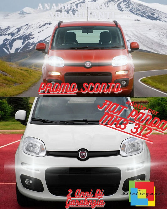 💯KIT FULL LED FIAT PANDA MK3 312 ANABBAGLIANTI ABBAGLIANTI DRL FENDINEBBIA💯