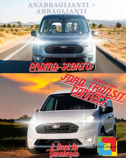 💥FORD TRANSIT CONNECT LED CONVERSION LOW BEAM HIGH BEAM DRL POSITION💥 