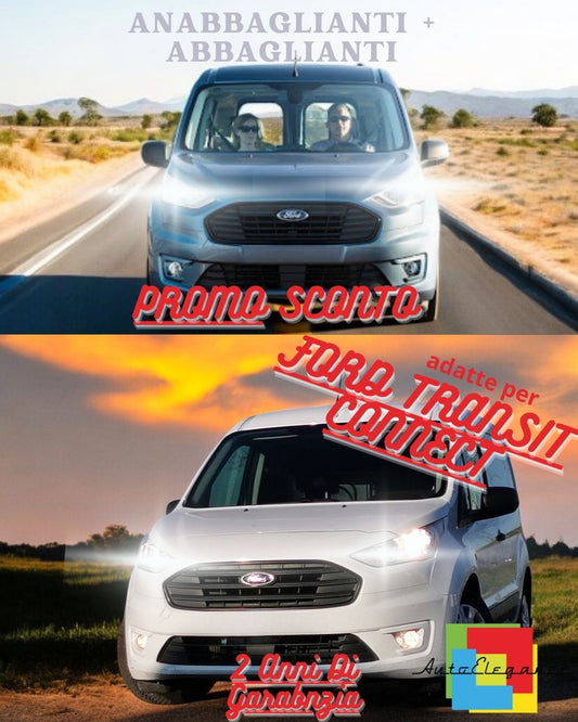 💥FORD TRANSIT CONNECT LED CONVERSION LOW BEAM HIGH BEAM DRL POSITION💥 