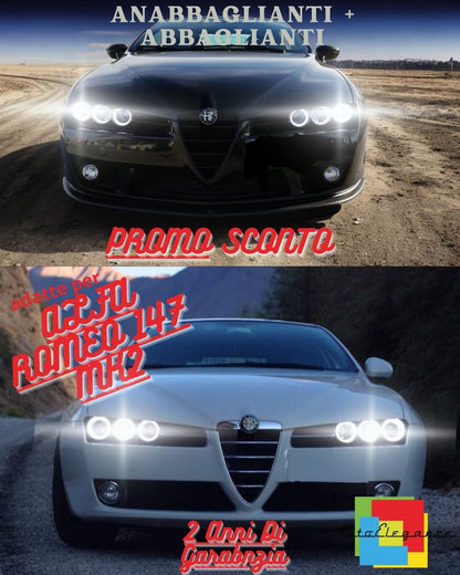 😎ALFA ROMEO 147 MK2 FULL LED HEADLIGHT KIT LOW BEAM HIGH BEAM AND LIGHTS😎 