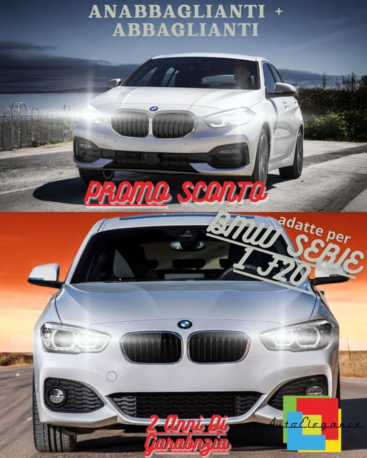 😍BMW 1 SERIES F20 FULL LED HEADLIGHT KIT LOW BEAM H7 HIGH BEAM H7 CANBUS6000K😍 