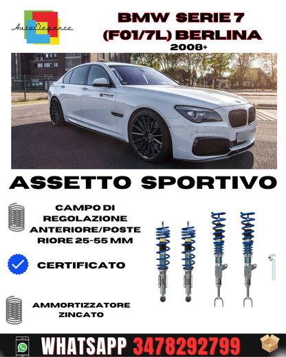 BlueLine sports suspension suitable for BMW 7 Series (F01/7L) Sedan 2008+ 