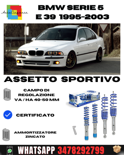 BlueLine sports suspension suitable for BMW 5 series E39 1995-2003 