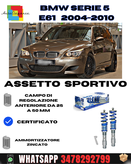 BlueLine sports suspension suitable for BMW 5 series E61 2004-2010 