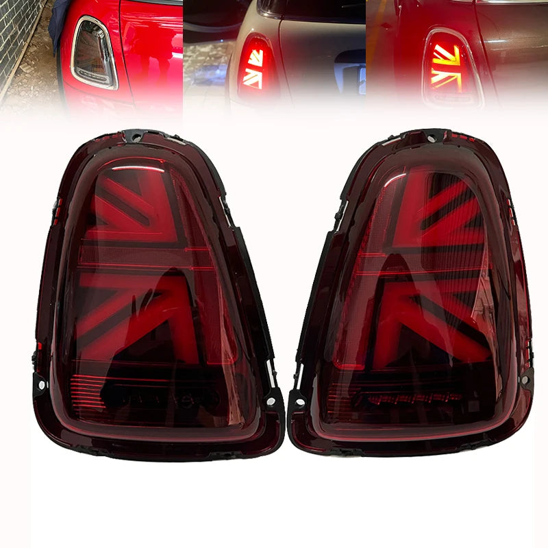 💎FANALI POSTERIORI ADATTI PER Mini Cooper R56 R57 R58 R59 2007-2013 NERO 💎