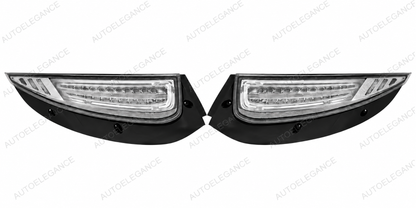 👉ART.2698 Fari Posteriori LED Vetro Trasparente Cromo Porsche 997 04-08👈