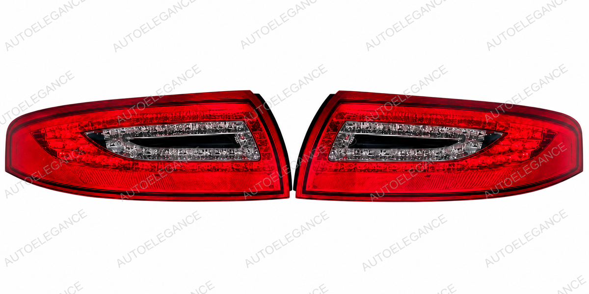 👉ART.11148 Fari Posteriori LED Rosso Fumo Vetro Trasparente Porsche 996 99-04👈