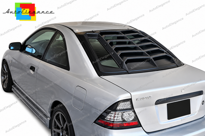👉ART.10870 Louver lunotto posteriore adatto per Honda Civic 2000-2005👈