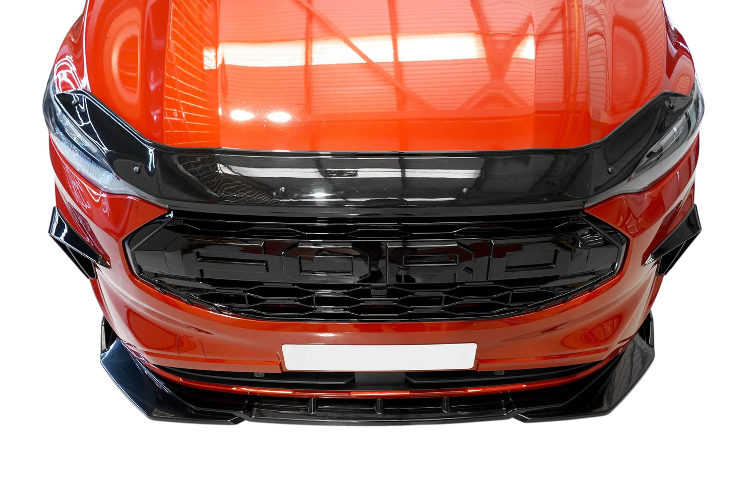 💫ART.3285 Splitter Ford Transit / Toureo Custom MK2 2023+ Nero lucido💫