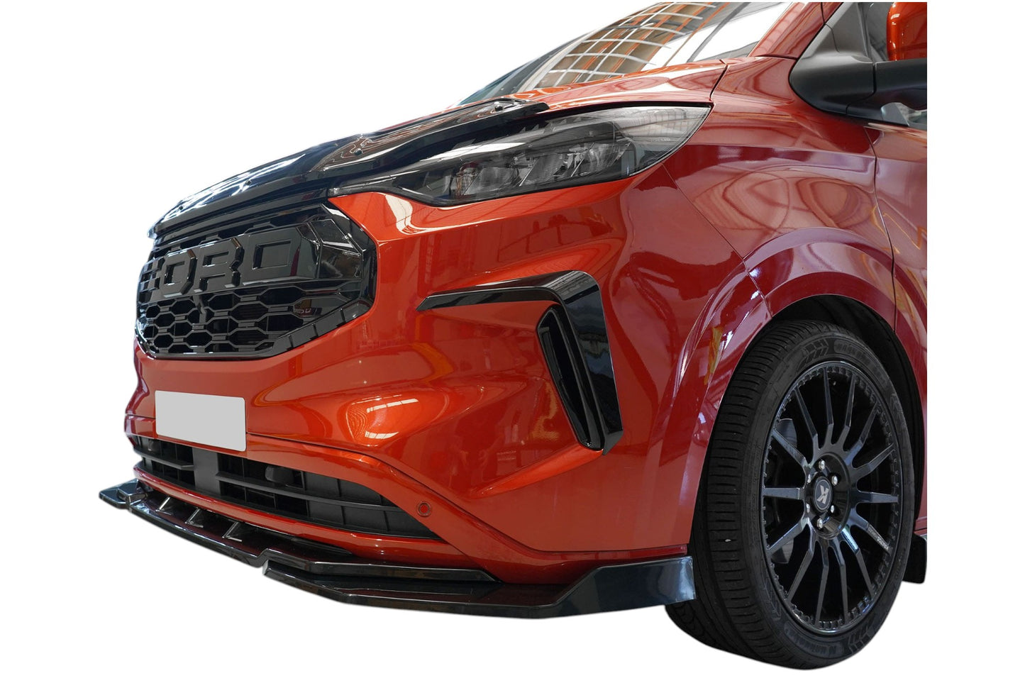 💫ART.3291 Bodykit Ford Transit / Toureo Custom MK2 2023+ Nero lucido💫