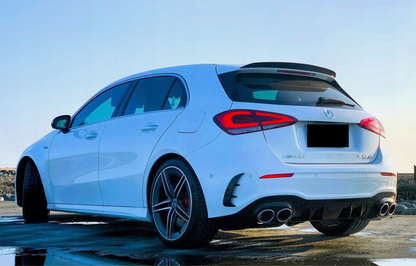 💫ART.6644 Spoiler Look AMG per Mercedes A-Class 2018+ Nero Lucido💫