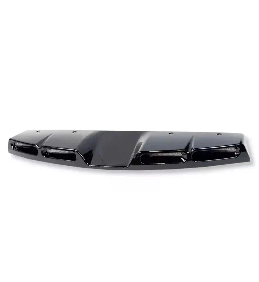 💕SPOILER ANTERIORI CON LED  LAND ROVER  DEFENDER 110 L663 NERO  LUCIDO 2020+ 💕