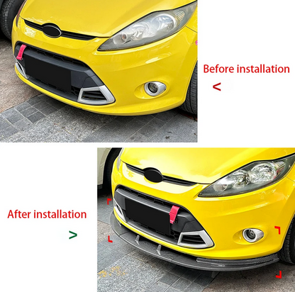 💕ART.8348  SPLITTER  Ford Fiesta MK7 2008-2012 CARBONIO  💕