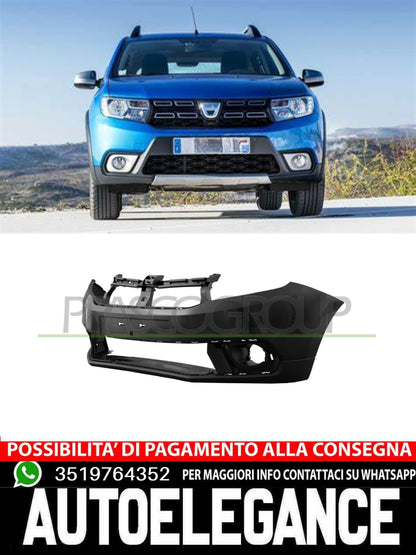 Paraurti Prasco NERO LISCIO DA PRIMERIZZARE per Dacia MOD. 09/17 620223233R
