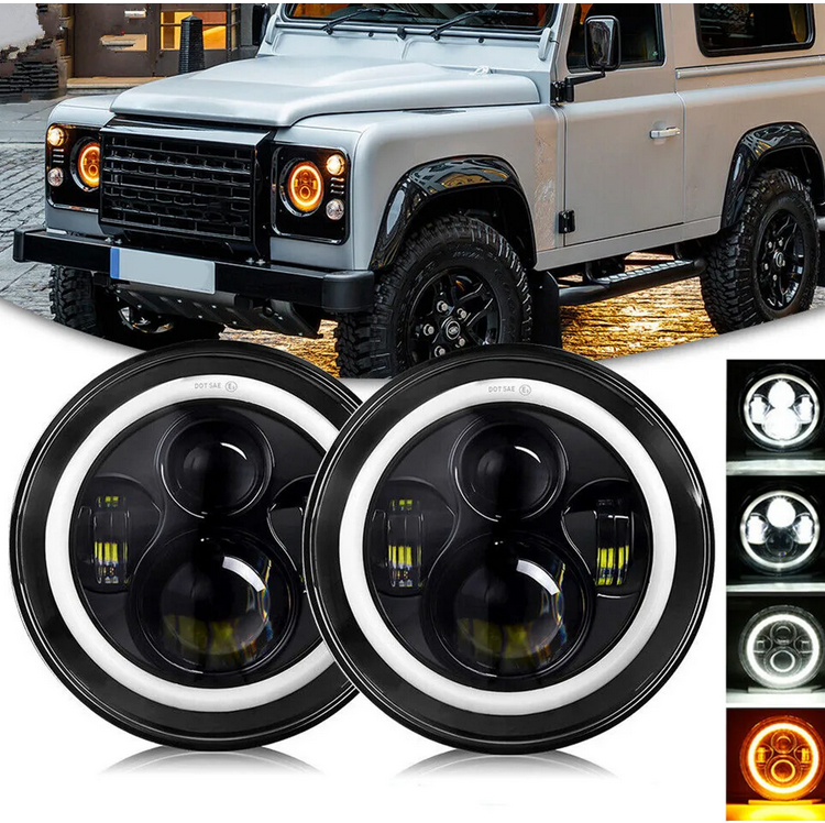 ART.4977  FARI  ANTERIORI   Land Rover Defender 90