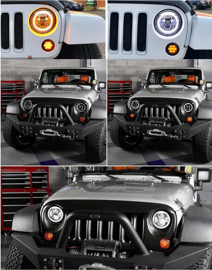 ART.4977  FARI  ANTERIORI   Land Rover Defender 90