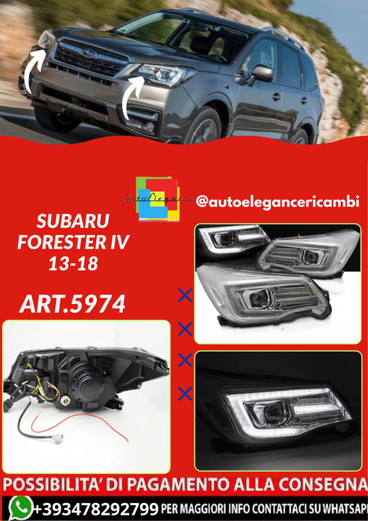ART.5974  FARI  ANTERIORI SUBARU FORESTER IV 13-18