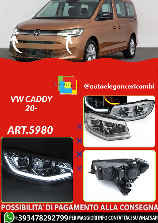 ART.5980  FARI  ANTERIORI VW CADDY 20-