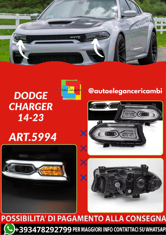 ART.5994 FARI ANTERIORI DODGE CHARGER 14-23