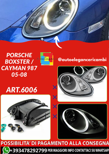 ART.6006 FARI ANTERIORI  PORSCHE BOXSTER / CAYMAN 987 05-08