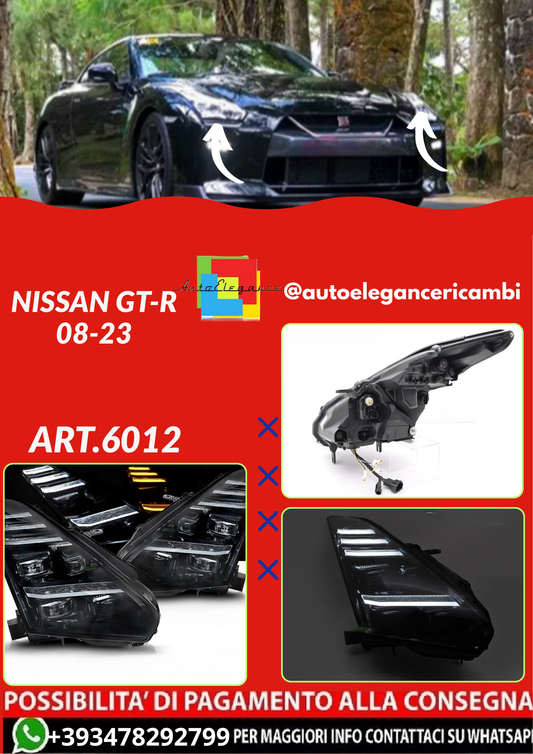ART.6012 FARI ANTERIORI NISSAN GT-R 08-23